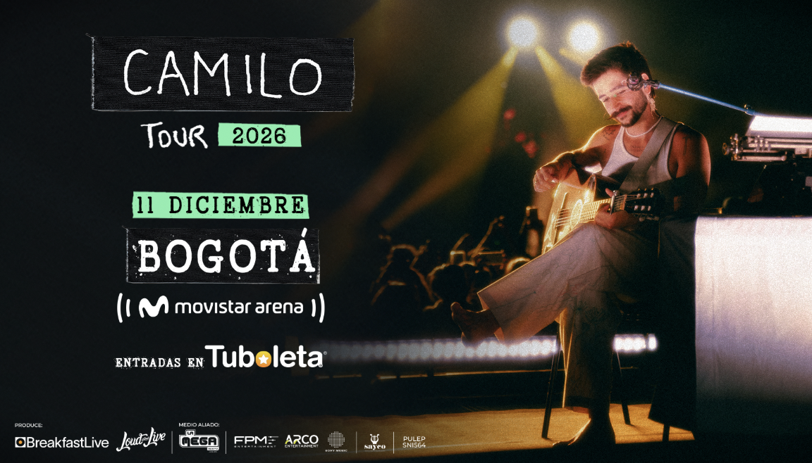 Camilo regresa a Bogotá para el gran cierre de su gira mundial junto a "La Tribu"